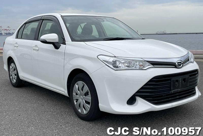 2016 Toyota Corolla Axio White for sale | Stock No. 100957