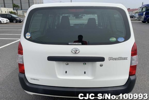 2017 Toyota Probox White for sale | Stock No. 100993 | Japanese