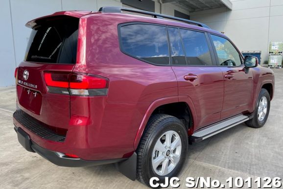 Toyota Land Cruiser in Red for Sale Image 2