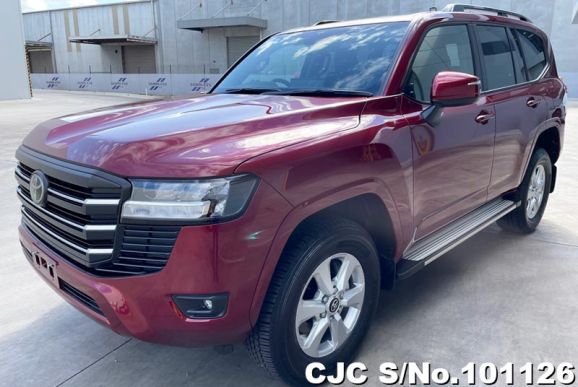 Toyota Land Cruiser in Red for Sale Image 3