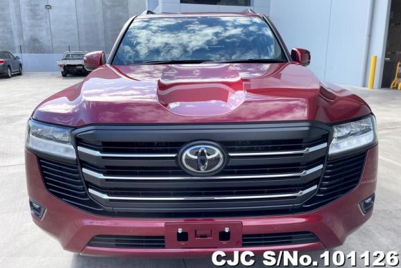 Toyota Land Cruiser in Red for Sale Image 4