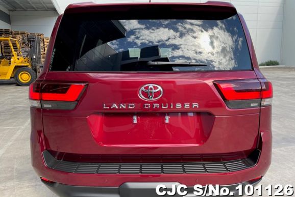 Toyota Land Cruiser in Red for Sale Image 5