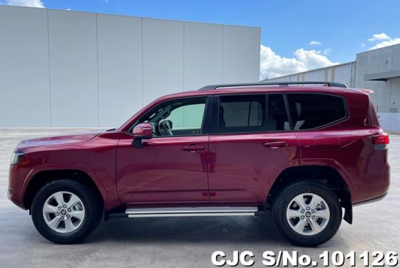 Toyota Land Cruiser in Red for Sale Image 7