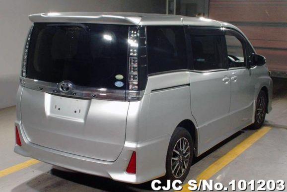 Toyota Voxy in Silver for Sale Image 1