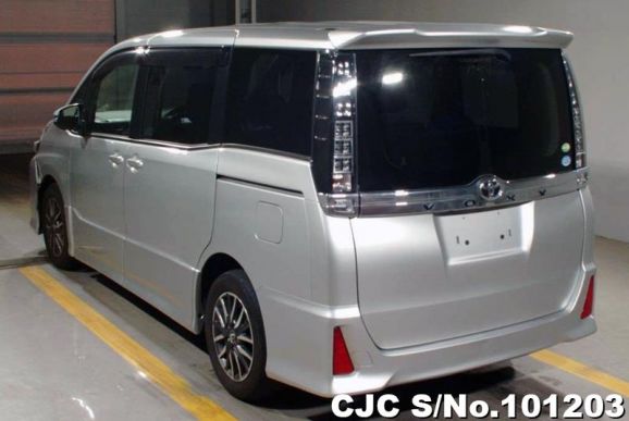 Toyota Voxy in Silver for Sale Image 2