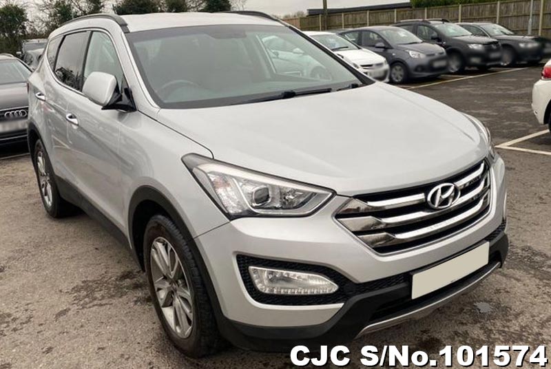 2015 Hyundai Santa FE Silver for sale Stock No. 101574 Japanese