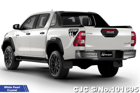 Toyota Hilux in White Pearl Crystal Shine for Sale Image 1