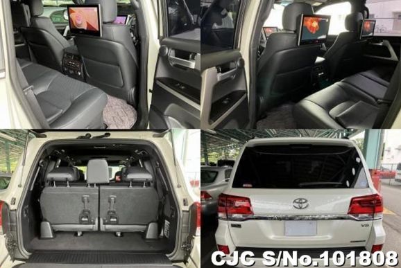 Toyota Land Cruiser in White for Sale Image 3