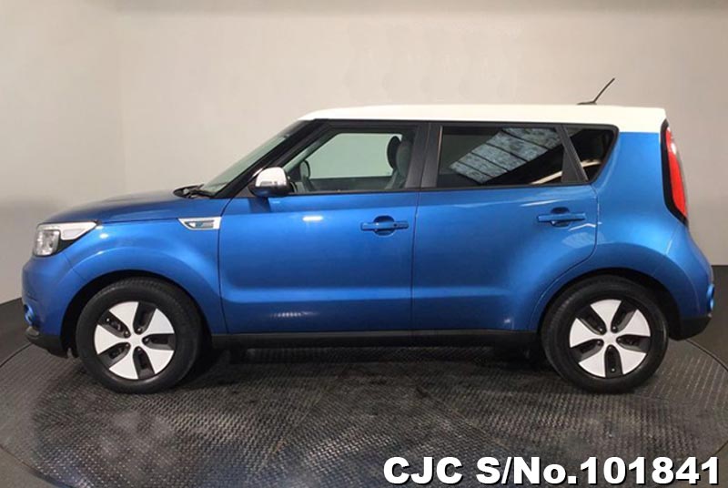 2018 Kia Soul Blue for sale Stock No. 101841 Japanese Used Cars