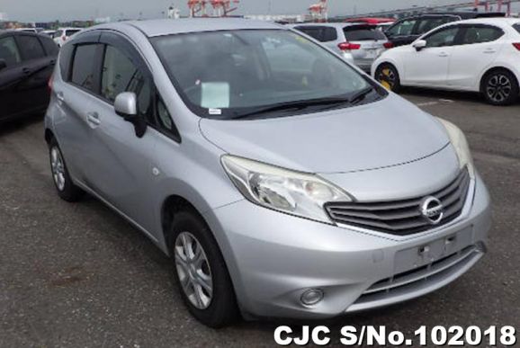 2013 Nissan / Note Stock No. 102018