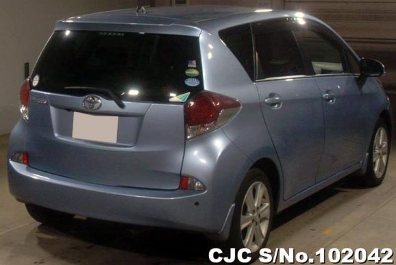 Toyota Ractis in Light Blue for Sale Image 1