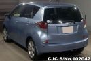 Toyota Ractis in Light Blue for Sale Image 2