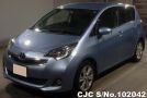 Toyota Ractis in Light Blue for Sale Image 3