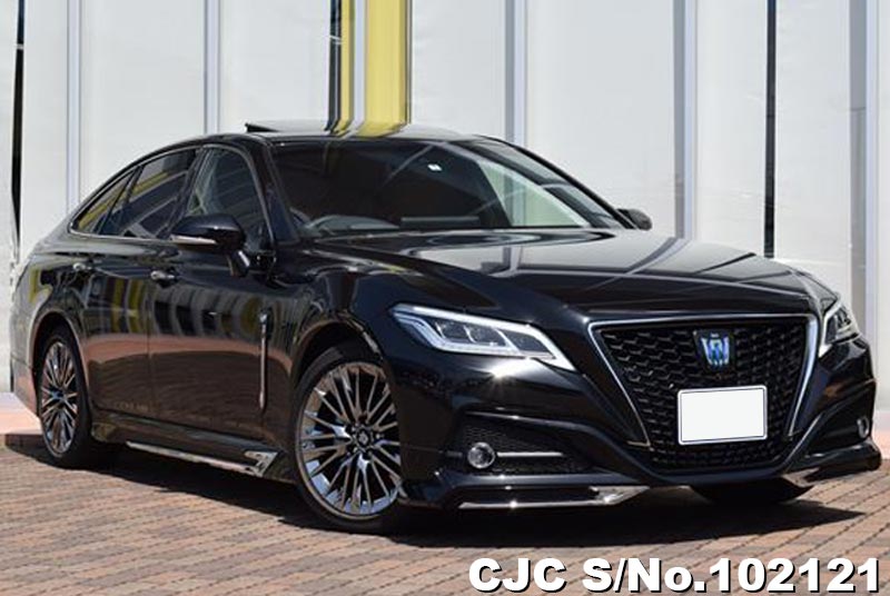 2021 Toyota Crown Black for sale | Stock No. 102121 | Japanese Used ...