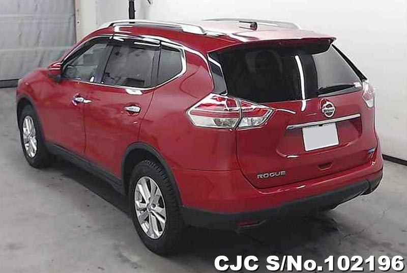 2014 Nissan XTrail Red for sale Stock No. 102196 Japanese Used