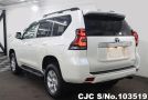 Toyota Land Cruiser Prado in White for Sale Image 1