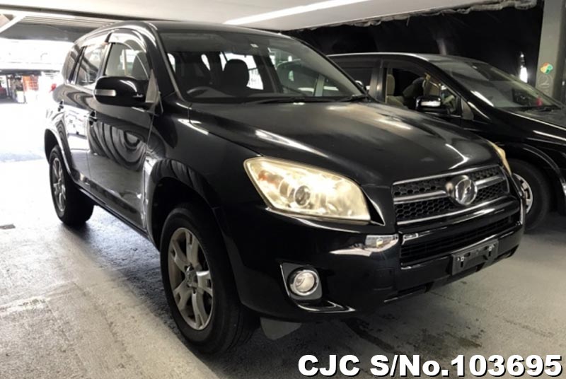 2010 Toyota Rav4 Black for sale Stock No. 103695 Japanese Used Cars