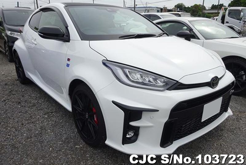 2020 Toyota GR Yaris White for sale | Stock No. 103723 | Japanese Used ...