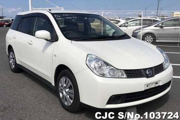 2017 Nissan Wingroad White for sale | Stock No. 103724 | Japanese Used ...