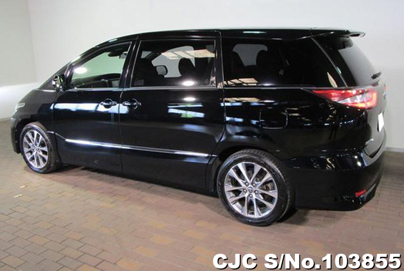 2017 Toyota Estima Black for sale | Stock No. 103855 | Japanese Used ...