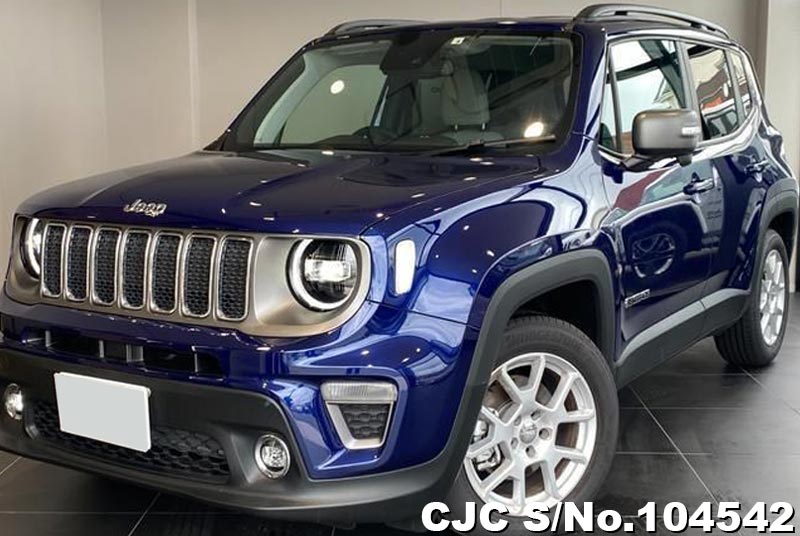 2022 Jeep RENEGADE Blue for sale Stock No. 104542 Japanese Used