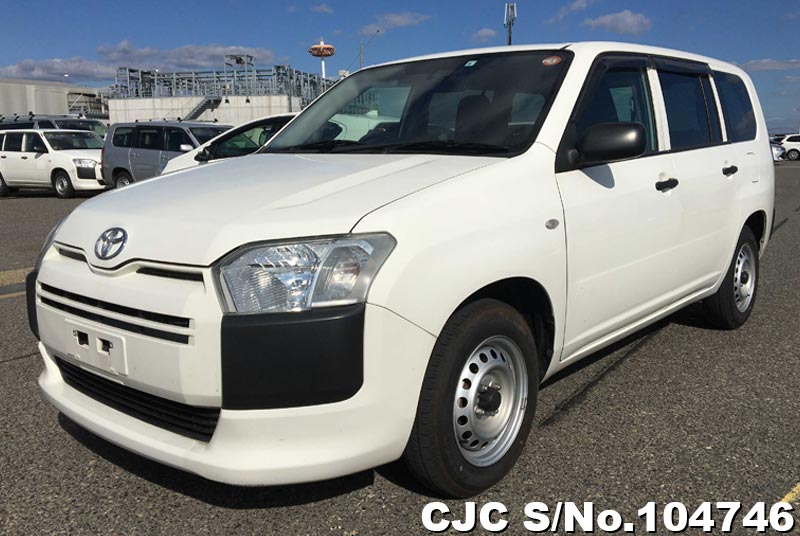 2017 Toyota Probox White for sale | Stock No. 104746 | Japanese Used ...