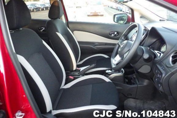 Nissan Note in Red for Sale Image 10