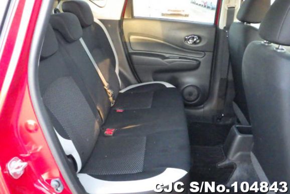 Nissan Note in Red for Sale Image 12