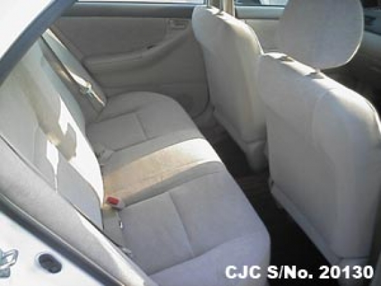 01 Toyota Corolla White For Sale Stock No 130 Japanese Used Cars Exporter