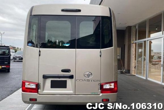 Toyota Coaster in Beige for Sale Image 5