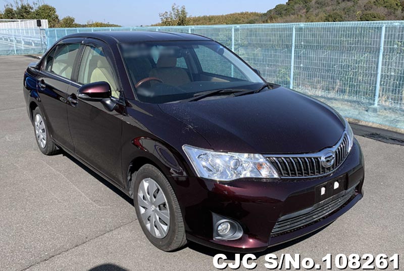 2014 Toyota Corolla Axio Wine for sale | Stock No. 108261 | Japanese ...