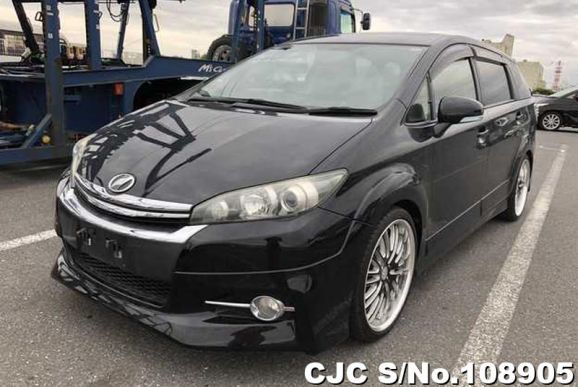 Toyota Wish in Black for Sale Image 3