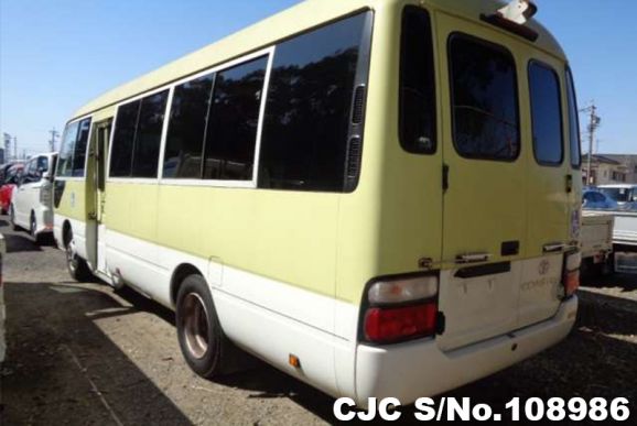 Toyota Coaster in Yellow for Sale Image 2