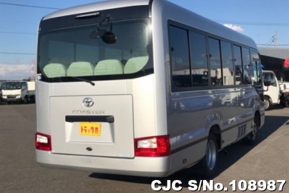 Toyota Coaster in Black 2 Tone for Sale Image 1