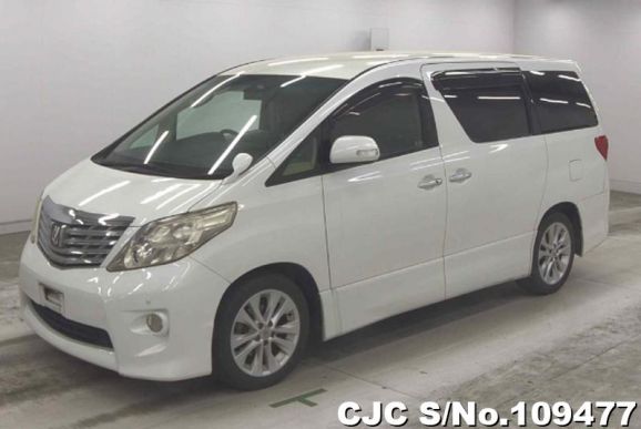 Toyota Alphard in Pearl for Sale Image 3