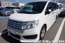 Honda Step Wagon in White for Sale Image 0