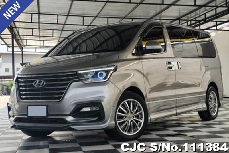 2020 Hyundai H1 Gray for sale | Stock No. 111384 | Japanese Used Cars ...