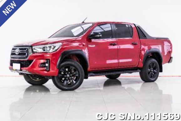 Toyota Hilux in Red for Sale Image 1