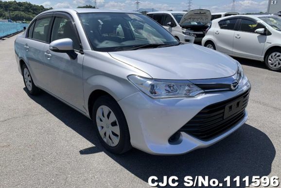 2017 Toyota Corolla Axio Silver for sale | Stock No. 111596 | Japanese ...