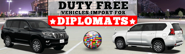 Duty Free Luxury Cars for Foreign Diplomats