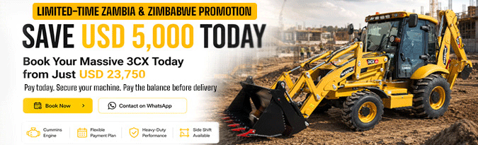 Limited Time Offer on Backhoe Loaders for Zimbabwe and Zambia