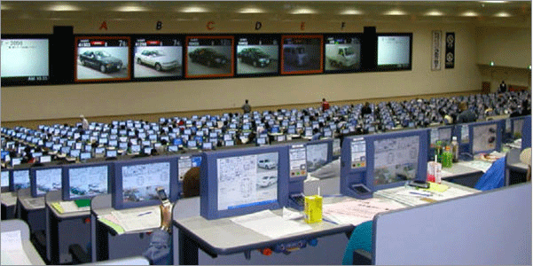 Vehicle Auction House in Japan
